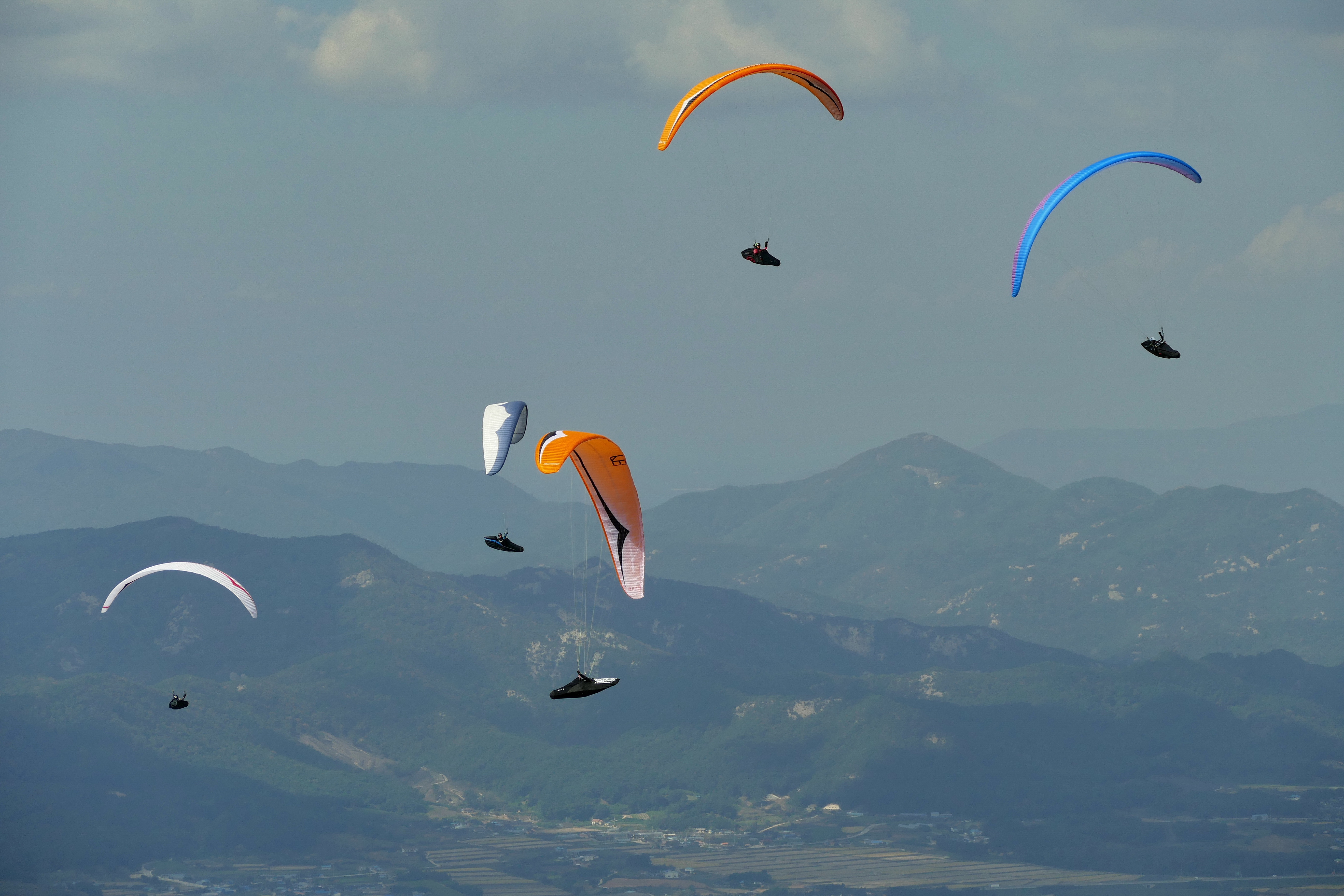 Paragliding World Cup Asian Tour in Gochang, South Korea October 4 11