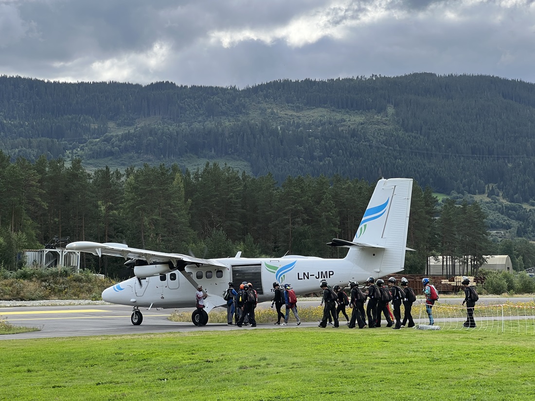Voss Norway skydiving 2023
