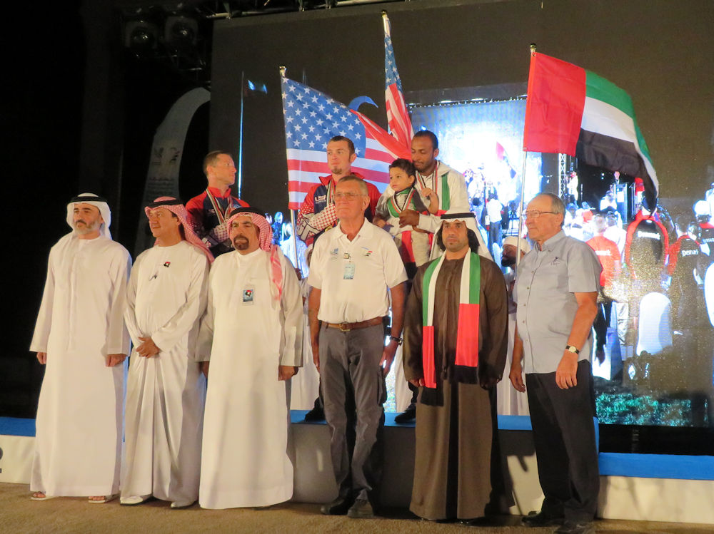 WCCP 2017 Dubai - Accuracy Medal Winners Accuracy Podium