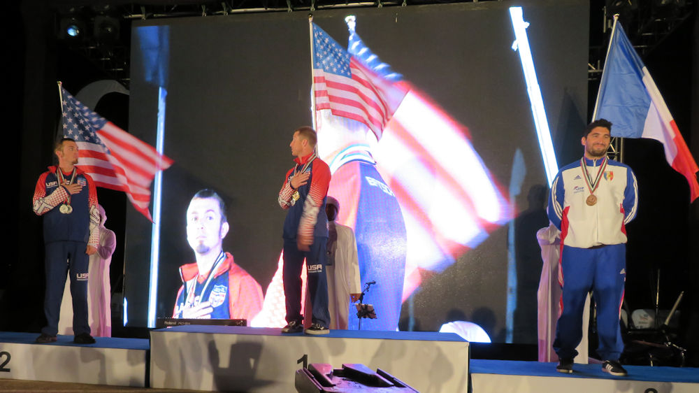 WCCP 2017 - Dubai - Speed Medal Winners Speed Event - Podium