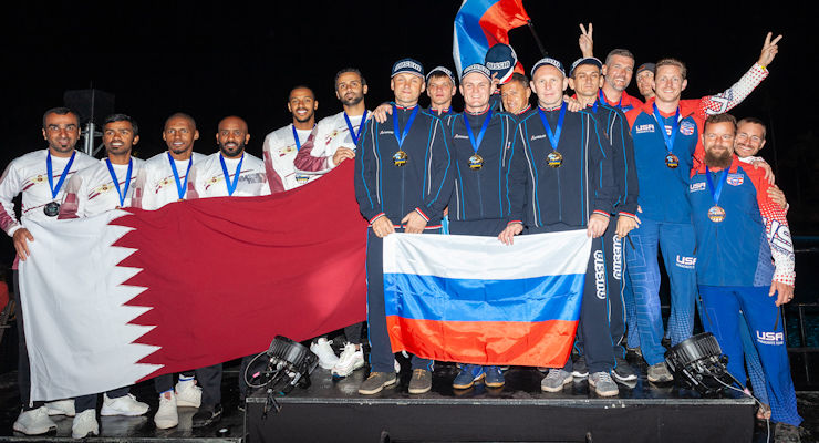 World 4-Way Rotation Champions and Silver, Bronze Winners