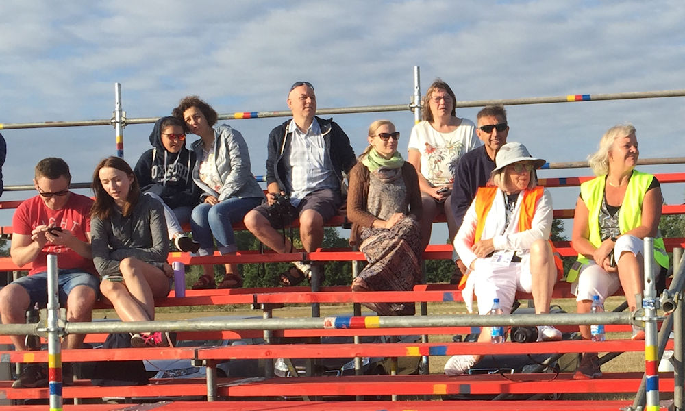 IPC president Gill and Pia IPC president Gill and Pia