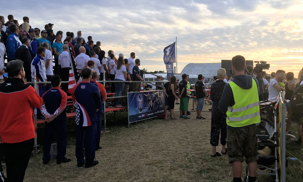 Lowering the flag Lowering the flag