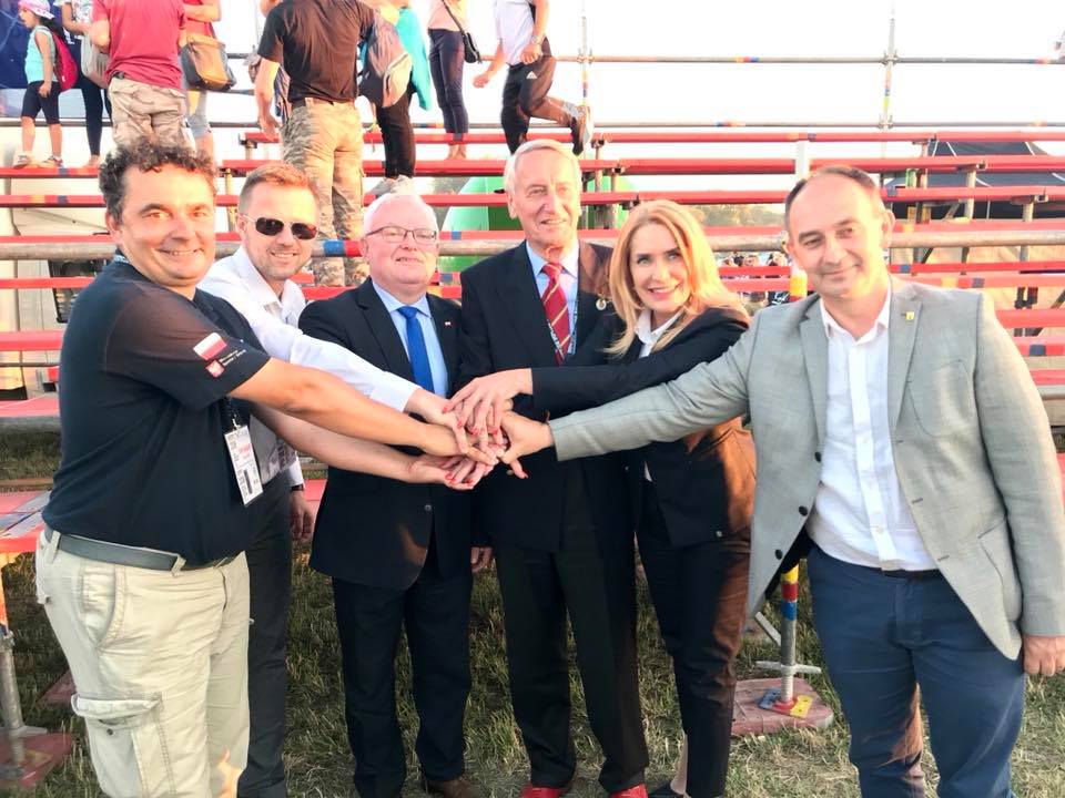 The local organisers The 'dignitories'