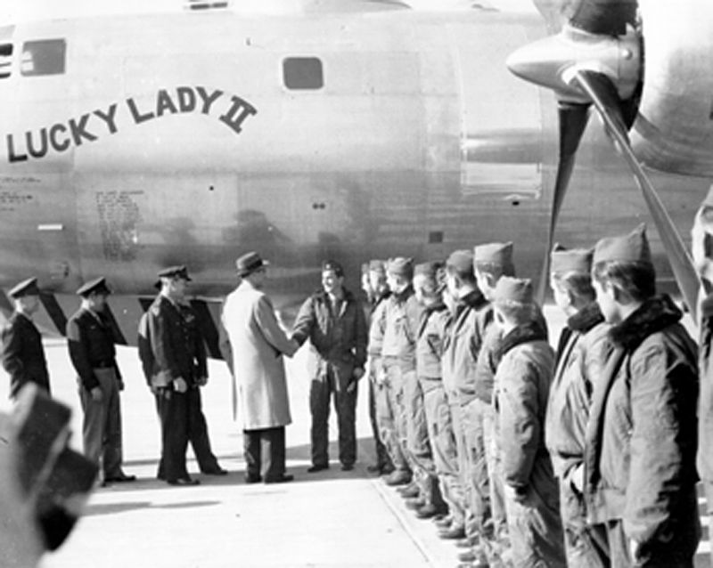 Lucky Lady II crew 1949
