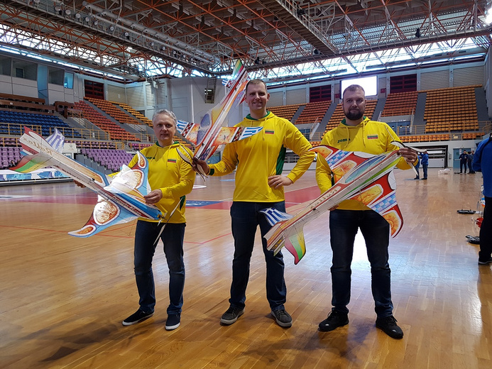 Lithuanian aeromodelling team 2019
