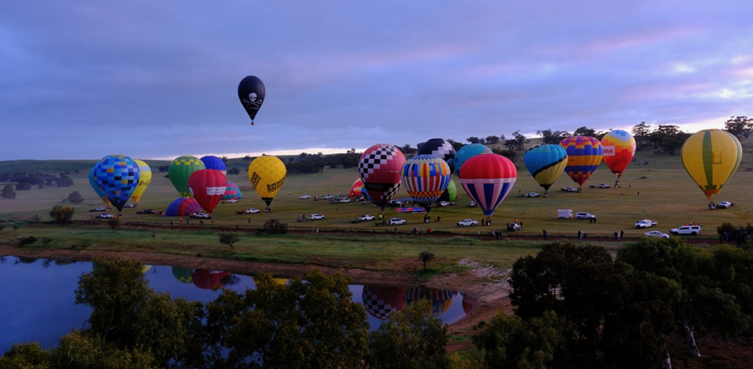 5th FAI Womens World Hot Air Balloon Champsionships Northam Australia