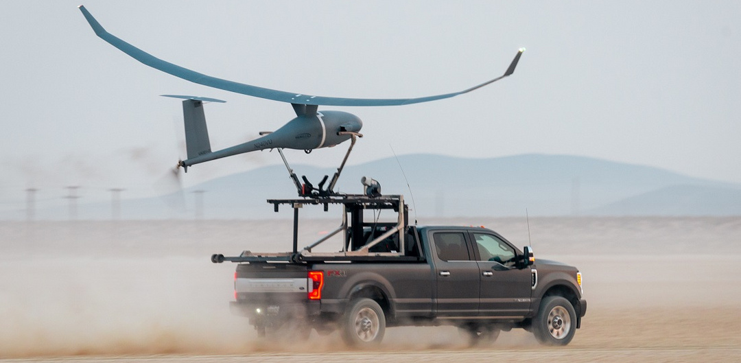 Vanilla Unmanned UAV takeoff